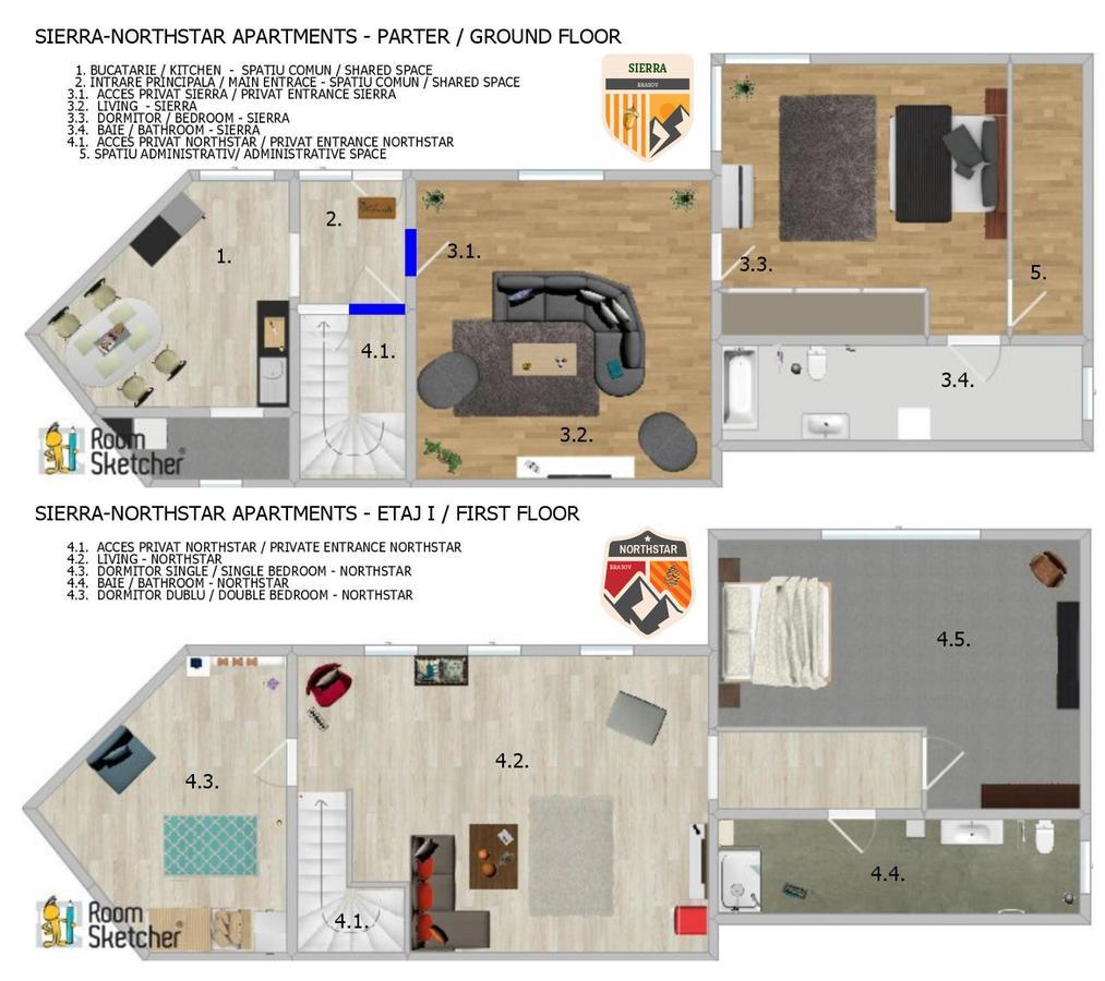 Sierra - Northstar Apartments Brassó Kültér fotó
